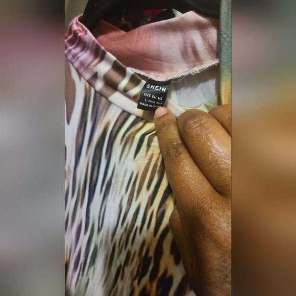 SHEIN Multicolor Animal Print Dress - Picture 3 of 3